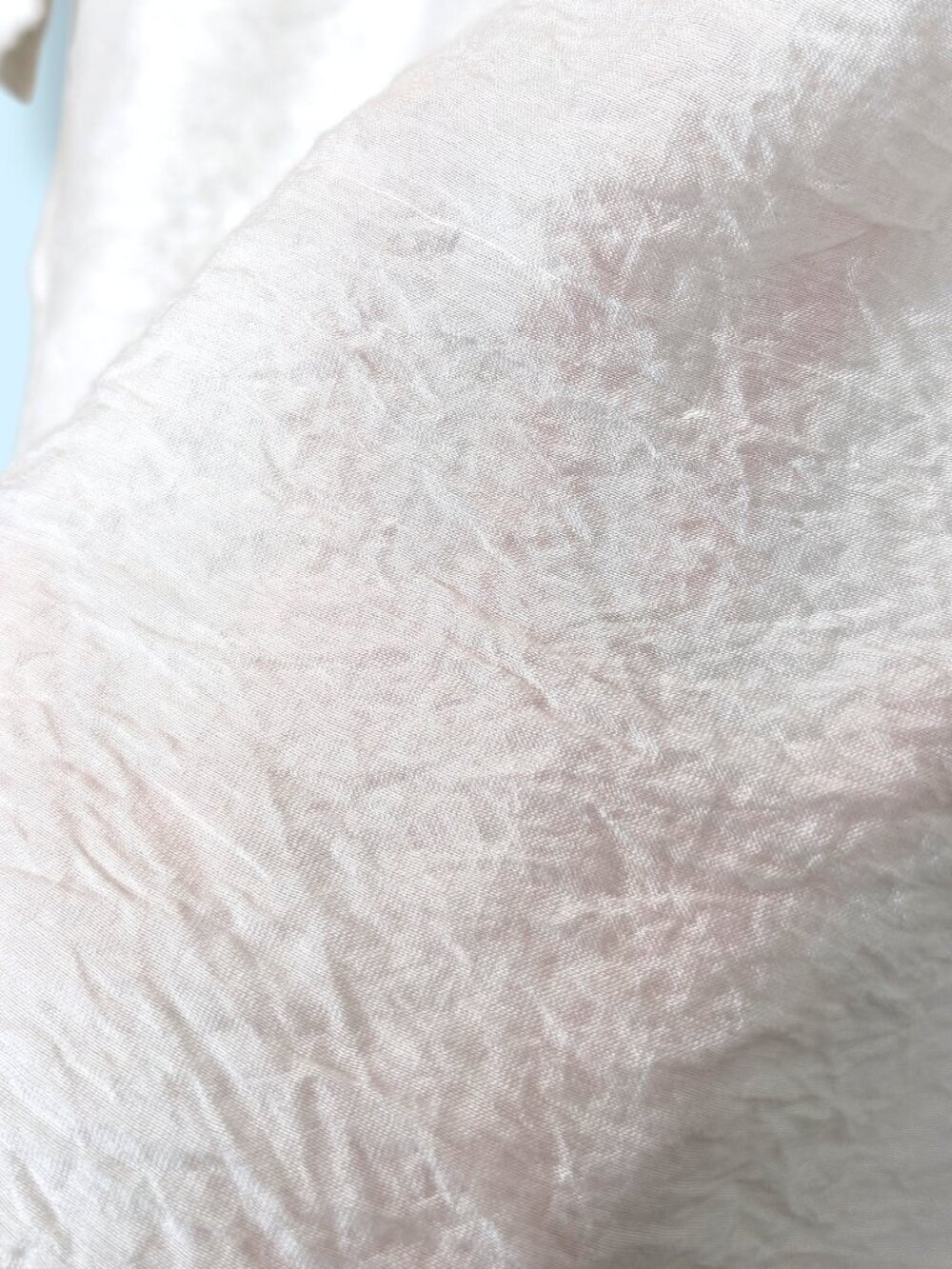 White Textured Buttoned Blouse - Picture 2 of 8